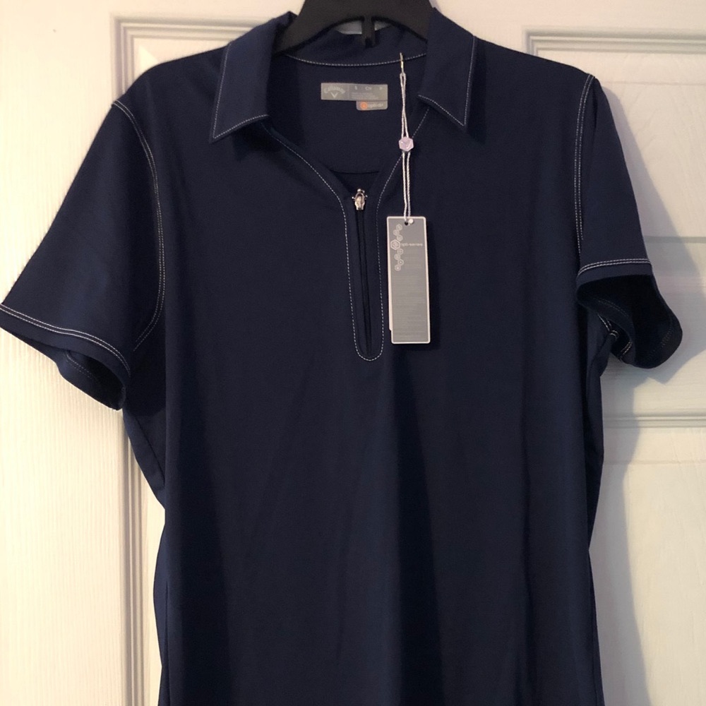 Callaway Wonen’s Golf Shirts Navy